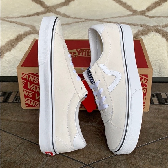 VANS SPORT SUEDE WHITE wmns - Picture 8 of 16